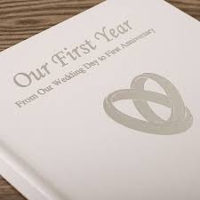 As this first year anniversary approaches, you may feel that an internal clock is counting down the days and hours. Personalised Our First Year Anniversary Book Gettingpersonal