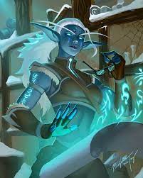 Concept Art of what Death Knight Elise Starseeker might look like : r/ hearthstone
