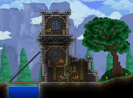 | terraria house designs hello there i'm gandalfhardcore and terraria journey's end / terraria 1.4 master mode base build for wendy the warrior terraria 1.4. Gray Brick House Terraria Novocom Top