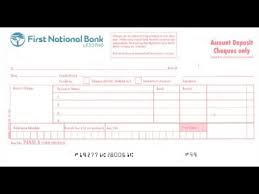 A deposit slip is a small paper form that a bank customer includes when depositing funds into a bank account. National Bank Of Pakistan Deposit Slip
