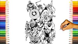 We have collected a large collection of coloring pages of the avengers and their opponents in good quality. The Avengers Assemble Coloring Pages Captain America Ironman Hulk Thor Vision Antman Youtube
