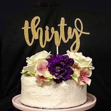 Happy 30th Birthday Cake Topper Rose Gold Thirty Gold Glitter Cake Topper Thirty Cake Topper 30th Birthday Cake Topper Birthday Cake Topper In 2020 30th Birthday Cake Topper 30 Birthday Cake Birthday Cake Toppers