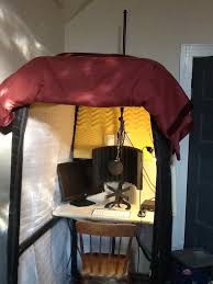 I used a (cheap) lapel mic to build a portable recording booth out of a milk crate, some foam, and a new pair of chopsticks.what next? Vocal Booth Audiobook Creation Exchange Blog Acx