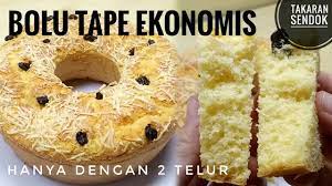 Entdecke rezepte, einrichtungsideen, stilinterpretationen und andere ideen zum ausprobieren. Resep Bolu Tape Ekonomis 2 Telur Takaran Sendok Youtube