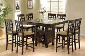 Get cheap pub table set at target™ today. Millwood Pines Rich Dark Cappuccino Landgraf Counter Height Dining Table W 8 Chairs