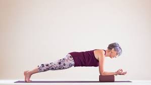 Wrist Friendly Yoga Pose Variations To Explore In Your Practice Modified Plank On Forearms And A Block Poses Yoga Poses Plank Workout