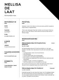 Het Wijkverpleegkundige Cv 12x Perfect Cv Solliciteer Net
