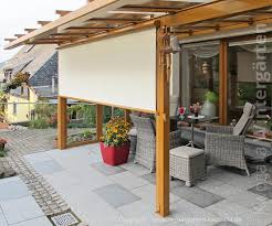 Vertikalbeschattung Senkrechtmarkise Vertikalmarkise Als Seitlicher Sichtschutz Windschutz Sonnenschutz Senkrechtmarkise Windschutz Terrasse Markise