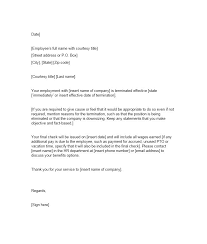 It is hard for me to make a decision particularly like this one as i have already proven your capabilities and ability as my employee however for the success of my company i have to consider methods to save expenses and gain profit for my. Sample Employee Termination Letter Apparel Dream Inc