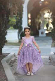 Acquire Some Beautiful Flower Girl Dresses For Your Little Angel Online Wedding Flower Girl Dresses Lilac Flower Girl Dresses Lavender Flower Girl Dress