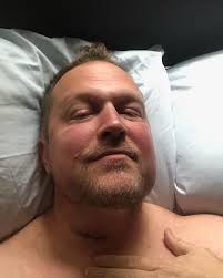 I adore this mountain of a man… his broad shoulders have held us strong as  family, a couple and as best of friends. I'm not gonna lie, when the  surgery rolled past