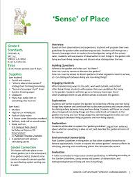 Garden Safety And Sense Of Place Lesson For Kindergarten Full Lesson At Http Captainplanetfoundation O Kindergarten Lesson Plans Kindergarten Lessons Lesson
