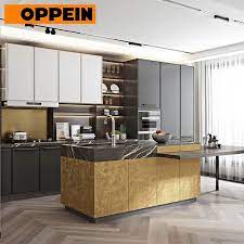 33 modern kitchen islands (design ideas) welcome to the modern kitchen islands design gallery. China Modern Luxury Style Matte Lacquer Kitchen Cabinets With Golden Island Design China Kitchen Cabinets Modern Kitchen Cabinet