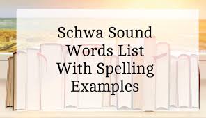 The first number (in bold) is the number of letters in the word, to make it easier to spot the most common words of the length you want. Schwa Sound Words List With Examples Englishbix
