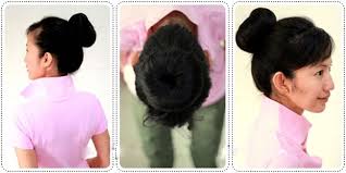 Lalu, ikatlah rambut anda dengan ikat rambut yang telah disediakan. Tutorial Sanggul Pramugari Rambut Panjang Blog Lif Co Id