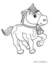 Funny Horse Coloring Page Cute And Amazing Farm Animals Coloring Page For Kids More Coloring Shee Horse Coloring Pages Funny Kid Drawings Cute Coloring Pages