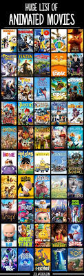 100 Non Disney Animated Movies Jill Wooden Animated Movies Disney Animated Movies Emoji Movie