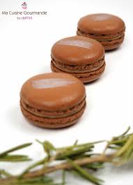 Macarons Jivara Romarin Macaron Recette Macaron Cuisine Gourmande