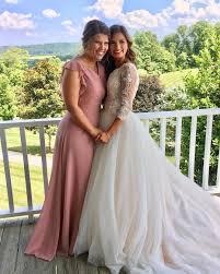 Michaela And Carlin At Carlin S Wedding 5 25 19 Gorgeous Bride Carlin Bates Bates Family Blog