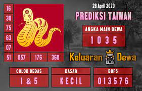 Prediksi Keluaran Taiwan Selasa 28 April 2020 Terjitu Taiwan Sydney Desember