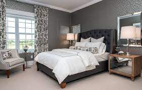 Dark grey carpet and walls painted in malay grey are a forgiving combination in a kid's bedroom. Grey Carpets And Completing Accessories In Your Bedroom
