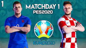 Applies to all pre match bet builder bets on each of england's euro 2020 group games only. Euro 2020 Series England Vs Croatia Matchday 1 Pes 2020 Youtube