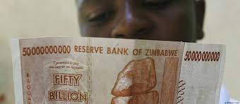 Image result for zimbabwe billion dollar note