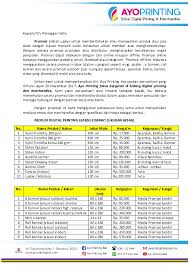 Tidak berbeda dengan penjualan produk, penjualan jasa tetap memerlukan trik marketing yang tepat sasaran. Digital Printing Research Papers Academia Edu