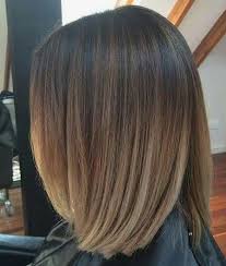 Ash Blonde Ombre On Dark Brunette Base Balyage Short Hair Balayage Hair Hair Styles