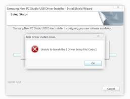 Installshield 64 bit and 32 bit download features. Received A Usb Driver Install Error While Installing Samsung New Pc Studio Techyv Com