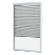 Call a friend who knows what the heck they're doing and watch and learn. Odl Encapsulated Add On Aluminum Door Blind 22 W X 36 L At Menards