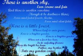 There Is Another Sky Emily Dickinson Dickinson Poems Emily Dickinson Emily Dickinson Poems