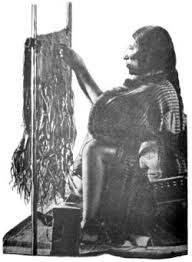 Kwakiutl Woman Weawing Native American First Nations Haida Art Indigenous Culture