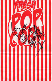 Gai DeFaria Peppermint Patty Voice Peanuts Rare Signed Autograph Popcorn  Bag | eBay