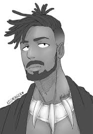 While some style their hair inspired by their favorite anime character for a themed party or cosplay, some do it simply because it's fun, cool and trendy. Black Anime Boy With Short Dreads Novocom Top