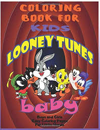 Fresh baby looney tunes coloring pages 16 in free coloring book. Baby Looney Tunes Coloring Book For Kids Boys And Girls Easy Coloring Pages For Little Hands Perfect For Children Ages 4 12 Skm Color 9798605054603 Amazon Com Books