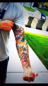 I Like This But Probably Traditional Over Neo Traditional Tattoo Sleeve Designs Forearm Sleeve Tattoos Traditional Tattoo Sleeve