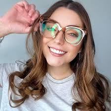 Zeelool Trendy Rectangle Blue Light Blocking Glasses for Women TR90 Eyewear  Malcolm VFT0269 (VFT0269-02 Champagne, Non-prescription Clear Lens): Buy  Online at Best Price in UAE