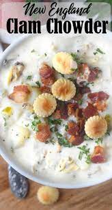 New England Clam Chowder Recipe Butter Your Biscuit Recipe Clam Chowder Recipes Chowder Recipes Best Clam Chowder Recipe