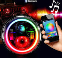 7 Inch HALO RGB Chasing Projector LED Headlights Set