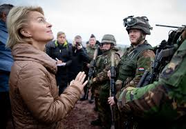 All lines of the delivery address. Ursula Von Der Leyen Europe Is Forming An Army