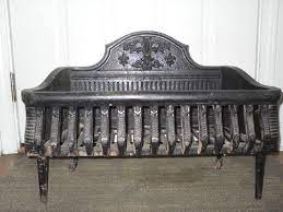 Maybe you would like to learn more about one of these? Antique Cast Iron Fireplace Grate Log Holder Mantle Insert Fleur De Lis Cast Iron Fireplace Fireplace Log Holder Fireplace Log