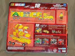 Custom kyle busch m&m nascar racer pillowcase soft zippered throw pillow cover cushion case covers fasfion design two sides printed 16x24 pillows. M M Kyle Busch Knex Transporter Rig Building Set Nib Case Fresh Happy Holidays 502603037