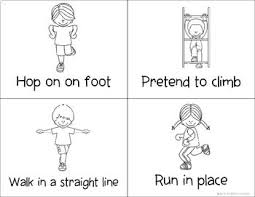 Black And White Kids Exercise Clipart Physical Activity Cards Exercise Cards Activity Cards Physical Activities For Kids Physical Activities