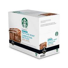 This coffee can get you 280 mg of caffeine for its 12 oz of coffee. Starbucks Decaf Pike Place Roast Coffee K Cups Medium 24 Pack Staples Ca