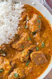My husband invited friends for dinner, and i'm kinda skeptical to make cooked lamb curry. Indian Lamb Curry Dinner Then Dessert