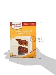 The ingredients keep it moist and rich and taste so fresh! Amazon Com Duncan Hines Signature Perfectly Moist Carrot Cake Mix Grocery Gourmet Food