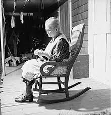 Sweaters For Red Cross In Grandmother S Day Old Time Happy Housewifery Knitting Black And White Photographs Vintage Photographs