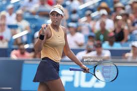Center court/grandstand and the 16 other courts are amazing.! Madison Keys Reacts During The Western Southern Open At Lindner Madison Tennis Center Tennis