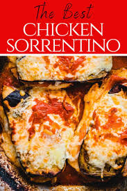 2 fresh mozzarella balls, cut in cubes. Chicken Sorrentino Is A Such A Delicious Chicken Recipe This Dish Is Exactly Like The One You Would Find Italian Chicken Recipes Recipe Using Chicken Recipes
